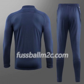 Manchester City Sweatshirts Anzüge Dunkelblau 2018-2019